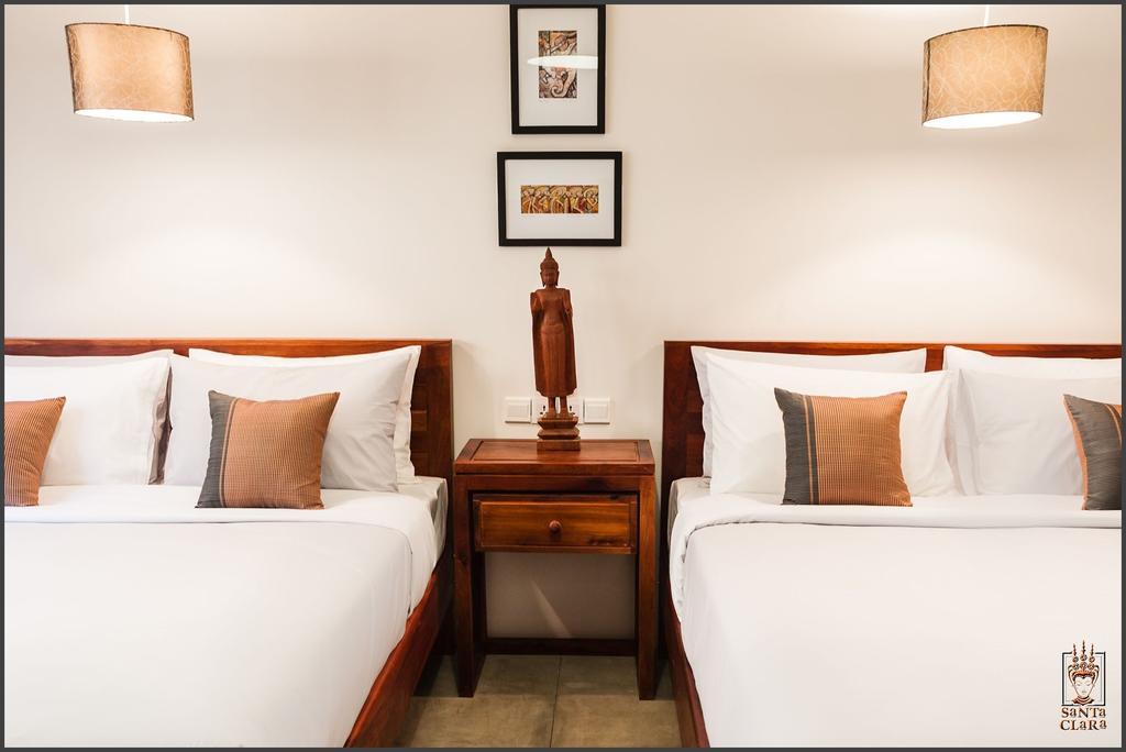Santa Clara Boutique Hotel Ciudad de Siem Riep Habitación foto
